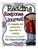 Interactive Reading Response Journal {Second Grade}