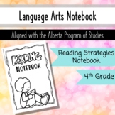 Reading Strategies Notebook - Grade 4 - Aligned with NEW A
