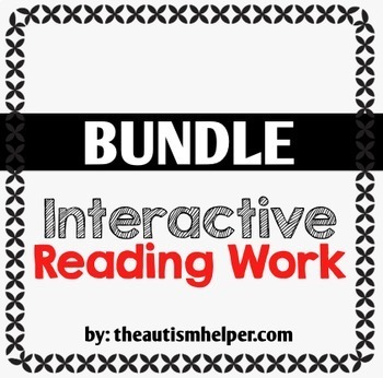 Preview of Interactive Literacy Work Book {BUNDLE}