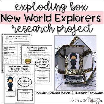 Preview of Interactive Research Project:  Explorers