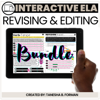 Preview of Interactive Revising and Editing - THE BUNDLE (Distance Learning)