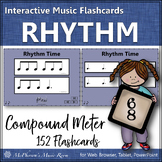 Rhythm Cards Compound Meter Interactive Elementary Music F
