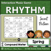 Interactive Rhythm Game Compound Meter {Spring Reveal the 