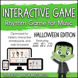 Interactive Rhythm Game - Halloween Rhythm Challenge featu