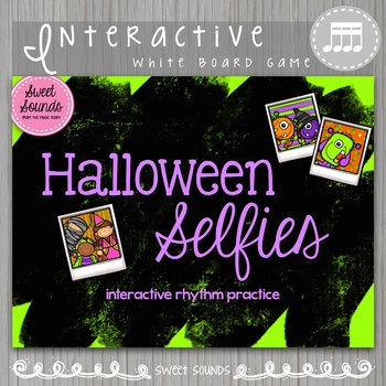 Preview of Interactive Rhythm Game - Halloween Selfies - Sixteenth Notes