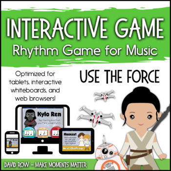 Preview of Interactive Rhythm Game - Use the Force Space-themed Rhythm Game