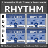 Interactive Rhythm Games & Assessments Bundle {Dancing Spider}