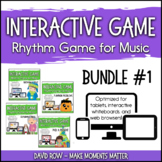 Interactive Rhythm Games BUNDLE #1 - Fall-Themed Resources