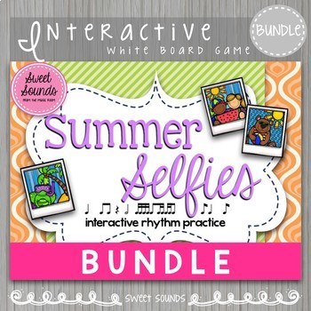 Preview of Interactive Rhythm Games - BUNDLE Summer Selfies