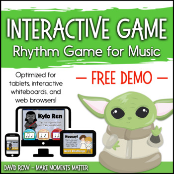 Preview of Interactive Rhythm Games DEMO - for Interactive Whiteboards, Tablets, or Online