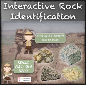 Preview of Interactive Rock Identification / Distance Learning