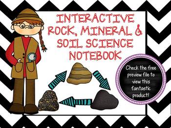 Preview of Interactive Rock, Mineral, and Soil Science Notebook