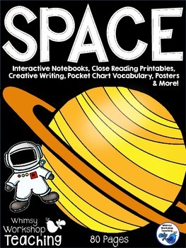 Interactive SPACE Unit (80 pgs) by Whimsy Workshop Teaching | TPT