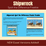 Shipwreck Spot the Difference Free Interactive Puzzle