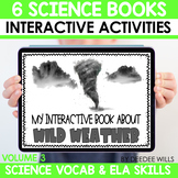 Kindergarten Science Interactive Activities Set 3 Weather,