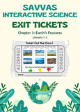 Interactive Science: Ch 3 Exit Tickets