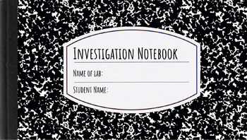 Preview of Interactive Science Fair Project/Lab Notebook