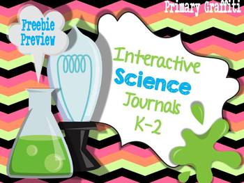 Preview of Interactive Science Journal {K-2 Freebie}