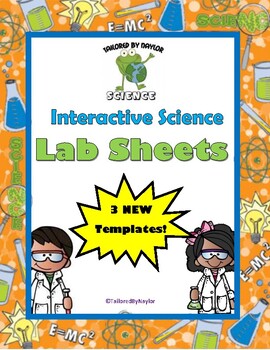Preview of Interactive Science Lab Sheets / Science Reports