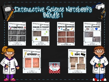 Preview of Interactive Science Notebook Bundle 1
