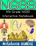 Interactive Science Notebook Bundle 4th Grade NGSS