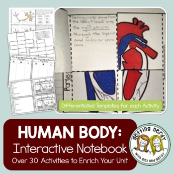 Preview of Science Interactive Notebook - Human Body Systems
