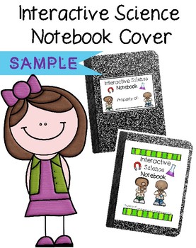 Preview of Interactive Science Notebook Cover