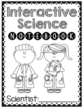 Interactive Science Notebook Cover- Freebie! by Meghan Snable | TpT