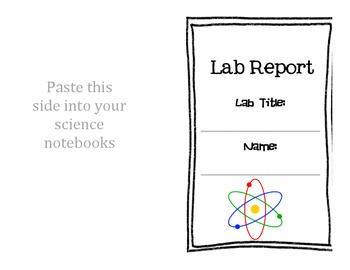 science book report template