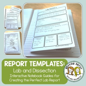 Preview of Lab Report Templates for Interactive Notebook