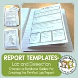 Lab Report Templates for Interactive Notebook