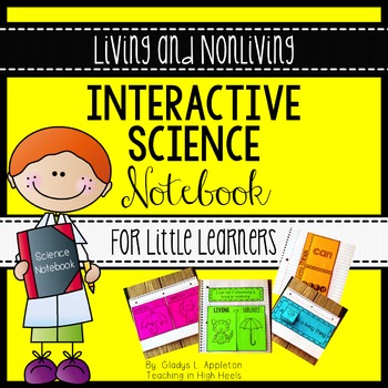 Preview of Living and Nonliving Science Interactive Notebook Activities