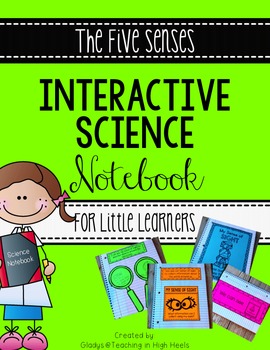 Preview of Interactive Science Notebook The Five Senses