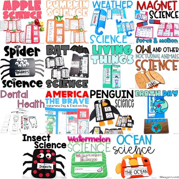 Preview of Interactive Science and Social Studies Bundle First Edition