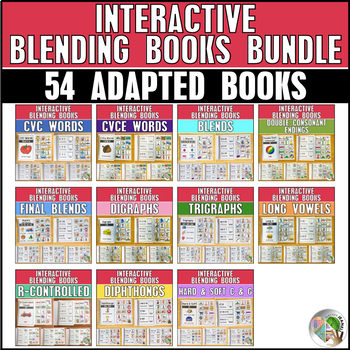 Preview of Interactive Segmenting and Blending Books Bundle Science of Reading Aligned