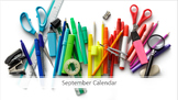 Interactive September 2023 Calendar (Special Education, Pr