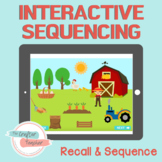 Interactive Sequencing (4 events) BOOM Cards™  