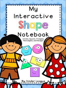 Preview of Interactive Shape Notebook by Kinder League