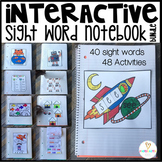 Interactive Sight Words Notebook Pre-Primer {Bundle}