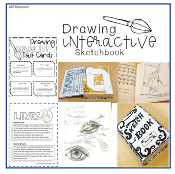 Preview of High School Beginner's Drawing Lessons A Semester Long Curriculum