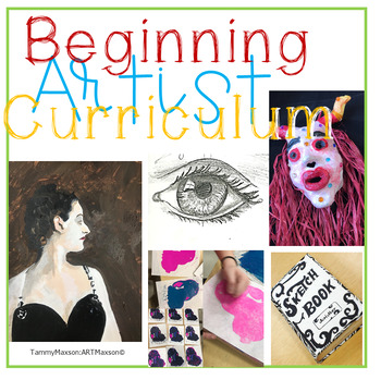 Preview of Year Long Art Curriculum High School and Middle School