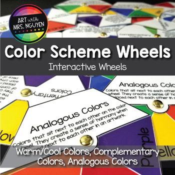 Preview of Interactive Sketchbook: Color Scheme Wheels