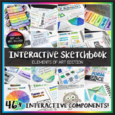 Interactive Art Sketchbook: Elements of Art