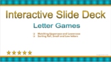 Interactive Slide Deck: Letter Games