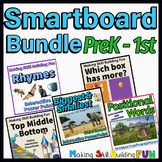 Interactive Smart Board Games Bundle PreK Kindergarten Fir