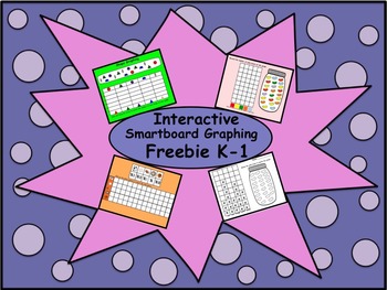 Preview of Interactive Smartboard Graphing Freebie K-1