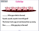 Interactive Smartboard Poem Collection "5 Little ___"