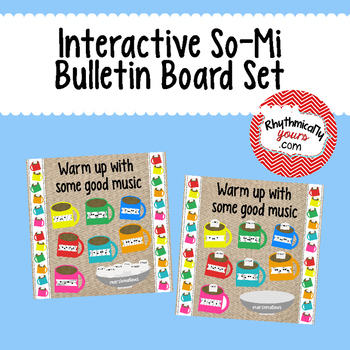 Preview of Interactive So-Mi Bulletin Board Set
