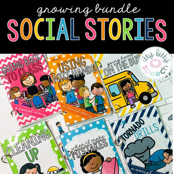 Preview of Interactive Stories about Social Scenarios Bundle (+BOOM Cards)