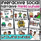 Interactive Social Skills Narratives & Stories Growing Bun